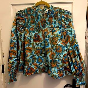 Love The Label Poppy Top M NWT